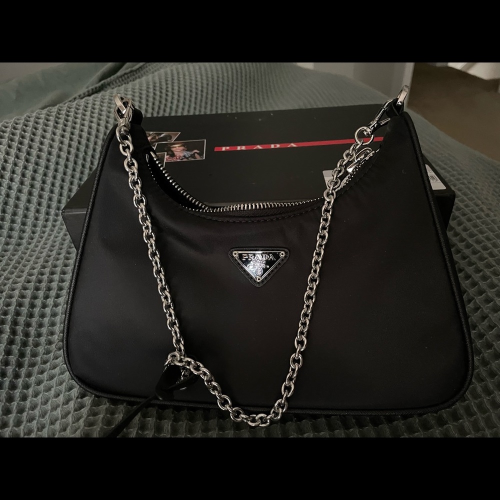 Prada nylon shoulder bag-COPY